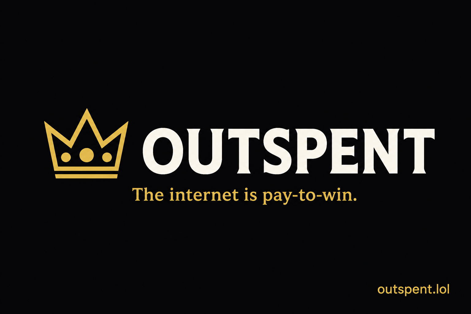 OUTSPENT Open Graph preview